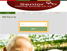 Tablet Screenshot of limpopo.seniordatinggroup.co.za